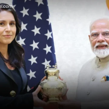 lok-news-modi प्रधानमंत्री मोदी ने अमेरिकी खुफिया प्रमुख तुलसी गब्बार्ड को भेंट किया महाकुंभ का पवित्र गंगा जल