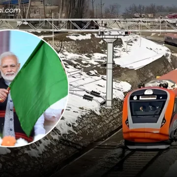 new lok पहली बार कश्मीर की वादियों में दौड़ेगी वंदे भारत ट्रेन, 19 अप्रैल को पीएम मोदी दिखाएंगे हरी झंडी